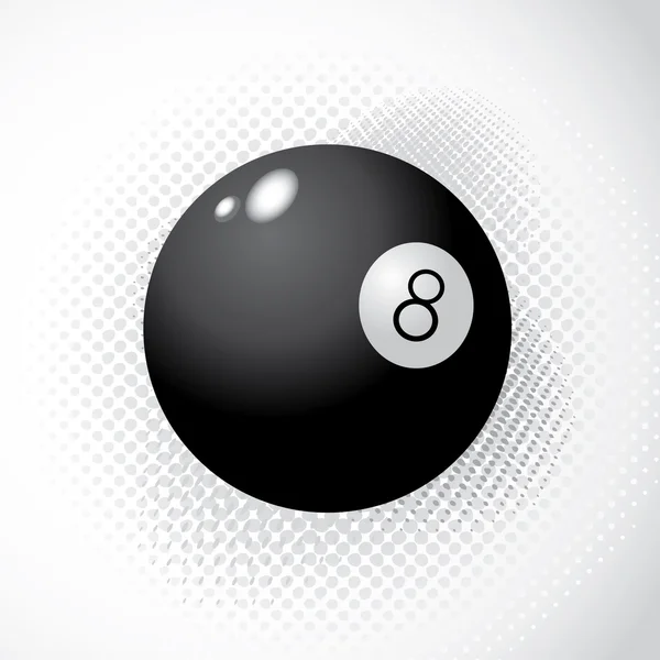 Boule 8 — Image vectorielle