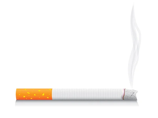 Zigarette rauchen — Stockvektor