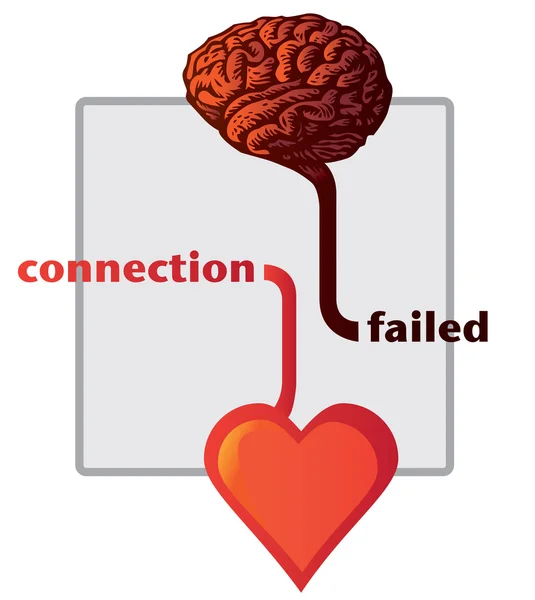 Connection failed — Stock Vector