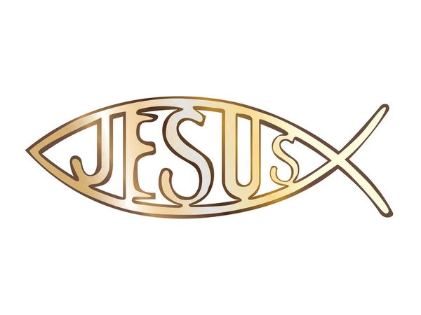 Χριστιανική ψάρια — Διανυσματικό Αρχείο