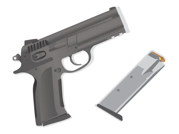 Vapen och ammunition — Stock vektor