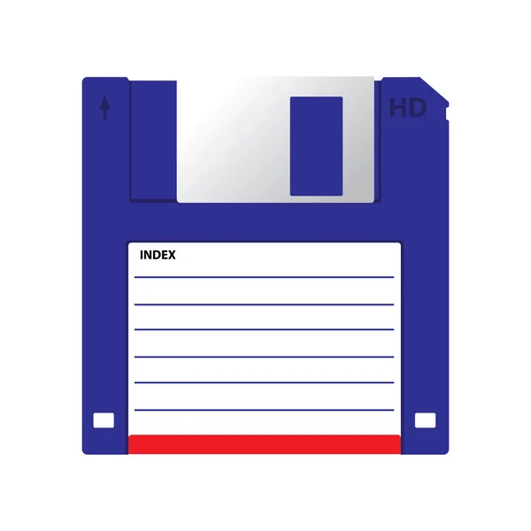 HD diskette — Stock Vector