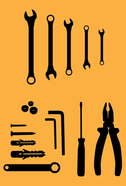 Household tools — Stock Vector