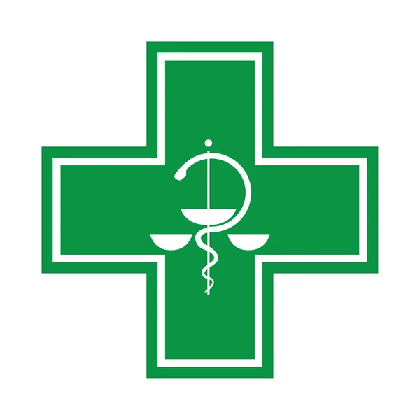 Cruz médica — Archivo Imágenes Vectoriales
