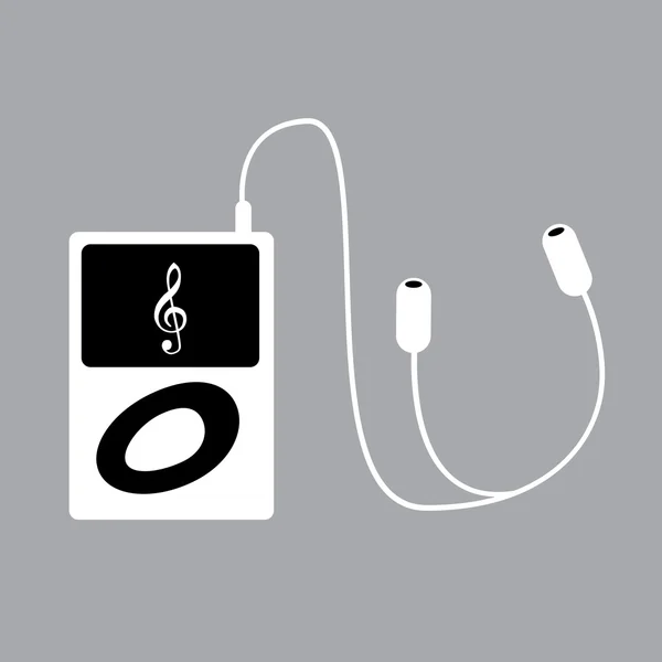 Leitor MP3 — Vetor de Stock