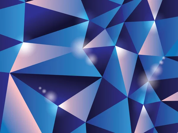Polygone fond abstrait — Image vectorielle