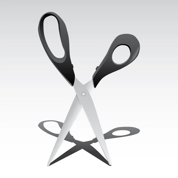 Open scissors — Stock Vector