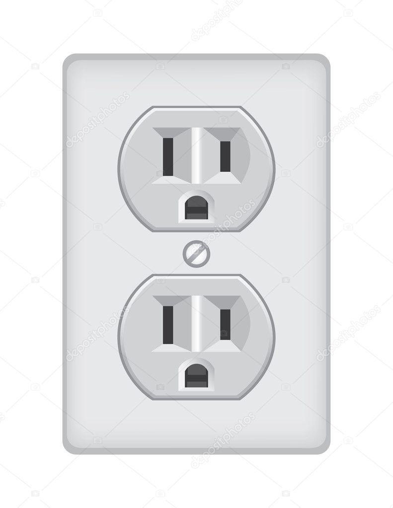 U.S. electric household outlet