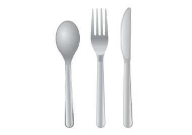 Spoon knife fork clipart