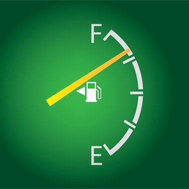 Gas gage clipart