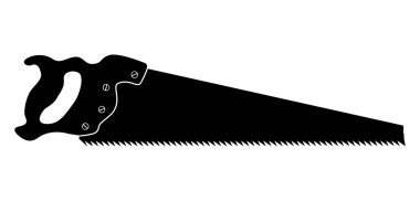 Isolated saw clipart