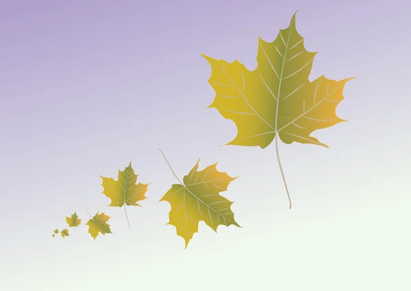 Φθινόπωρο φύλλα — Διανυσματικό Αρχείο