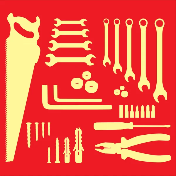 Huishoudelijke tools — Stockvector