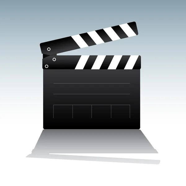 Claqueuse de film — Image vectorielle