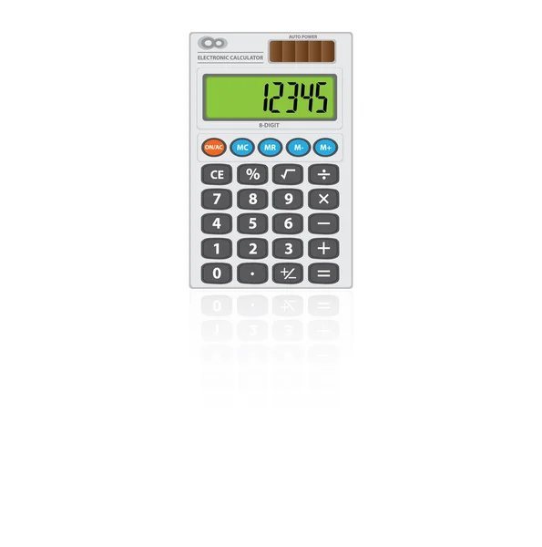 Przenośne pocket calculator — Wektor stockowy