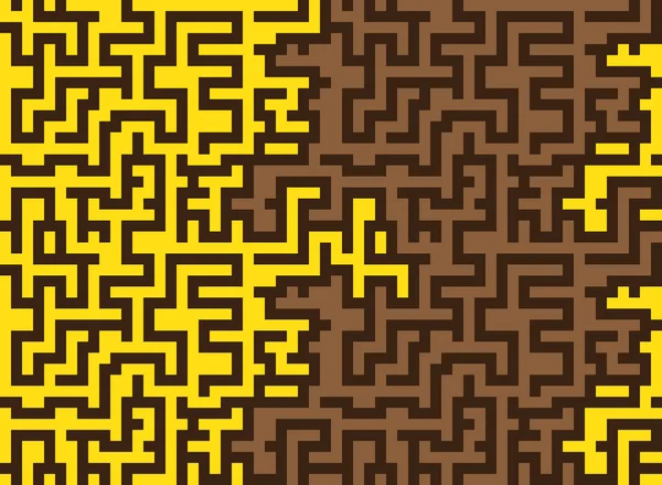 模式的迷宫 — 图库矢量图片
