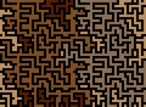 Modello di labirinto — Vettoriale Stock