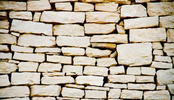 stock image White stone wall