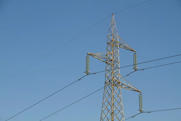 Pylow elektriciteit — Stockfoto