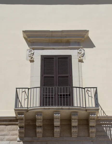 stock image Old house balcony