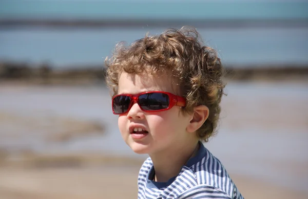 stock image Child with sunglasses