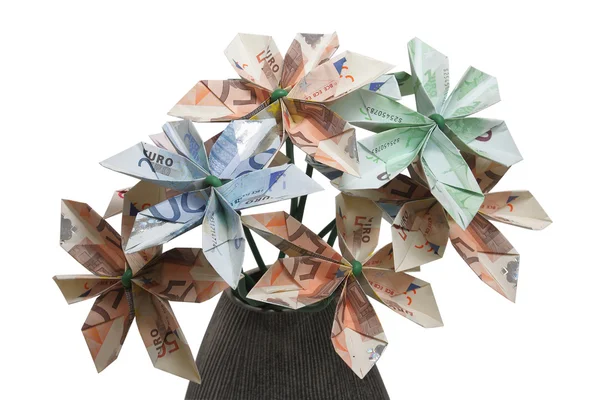 Blommor av pengar — Stockfoto