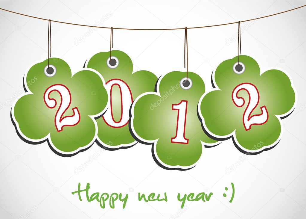 2012 quaterfoll happy new year