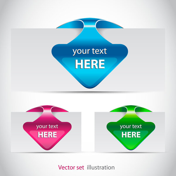 Color arrow bookmark