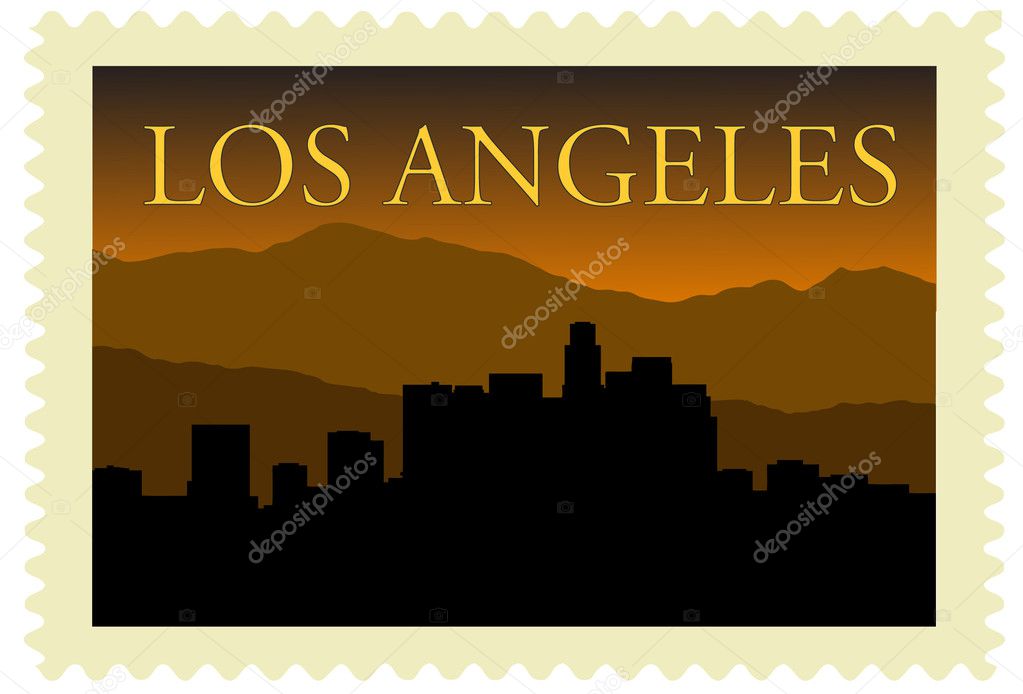 Los Angeles Stamp