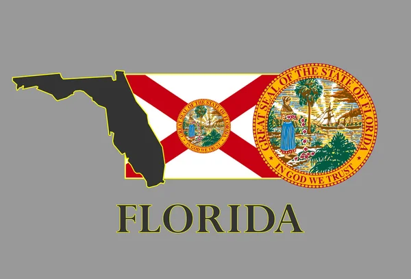 Флорида — стоковый вектор