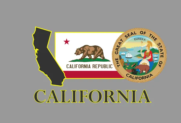 Каліфорнія — стоковий вектор