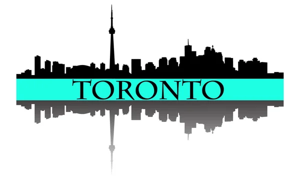 Toronto Skyline — Stock Vector