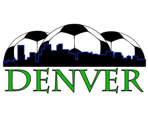Denver skyline —  Vetores de Stock