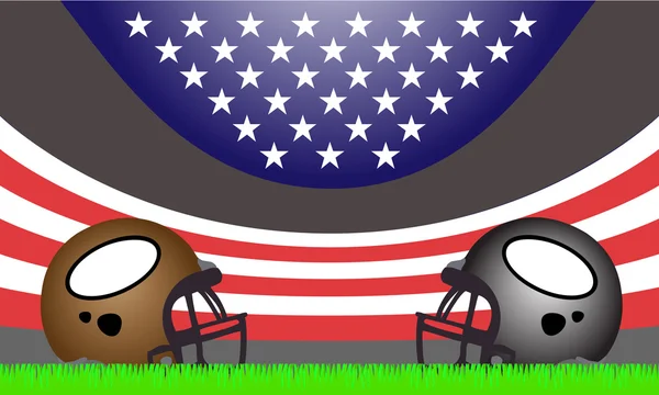 Football Etats Unis — Image vectorielle