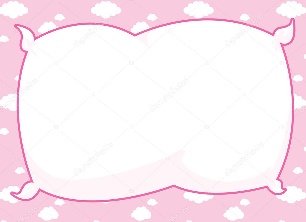 Pink Pillow Frame