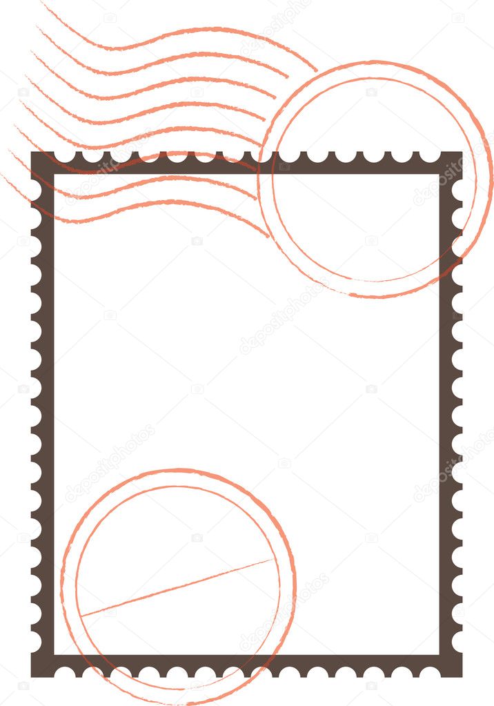Postage Stamp Frame