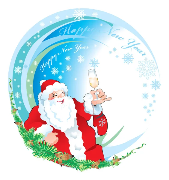 Санта-Клаус с Новым годом Лицензионные Стоковые Фото