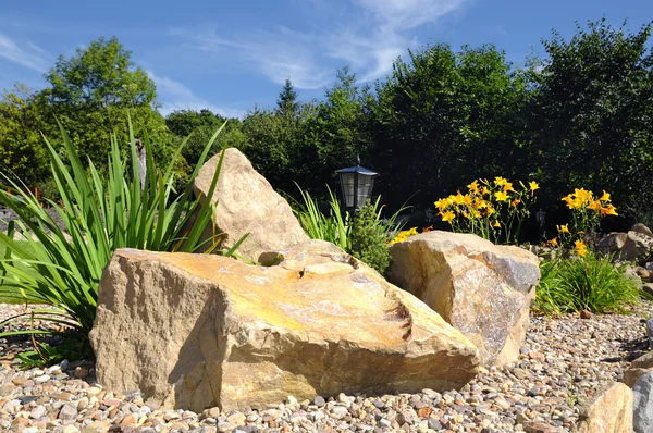 Stock image Rock in a relaxing park