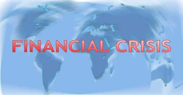 Globale Finanz- und Wirtschaftskrise — Stockfoto