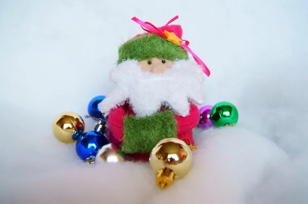 Spielzeug-Weihnachtsmann — Stockfoto