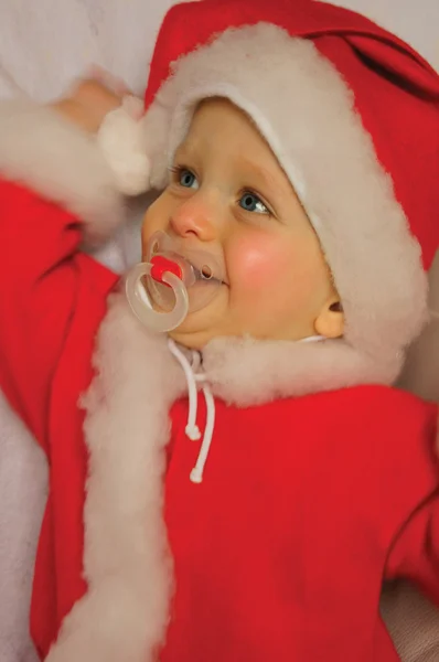 Dziecko santa — Zdjęcie stockowe