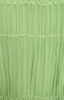 Fabric colored in green tones clipart