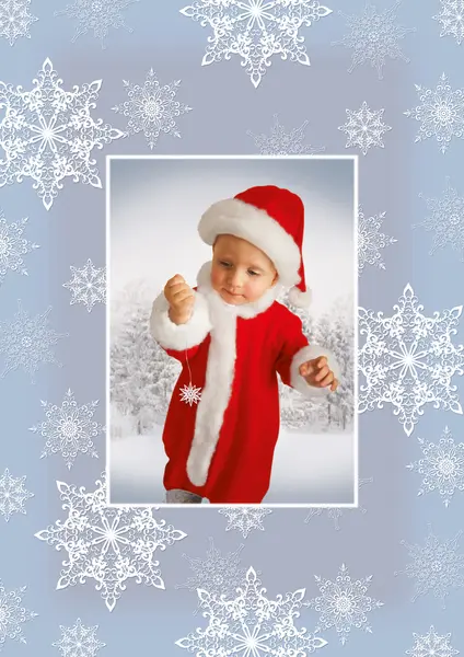 Navidad Santa bebé — Foto de Stock