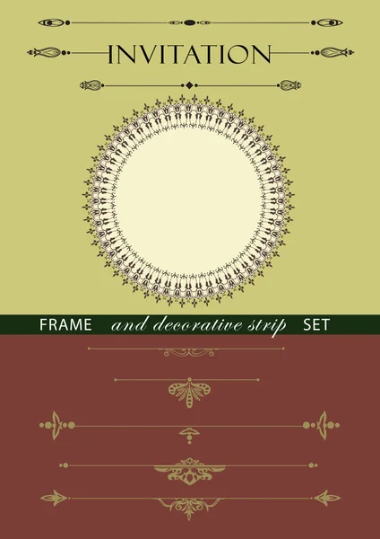 Frame and page decoration — Stock Photo, Image