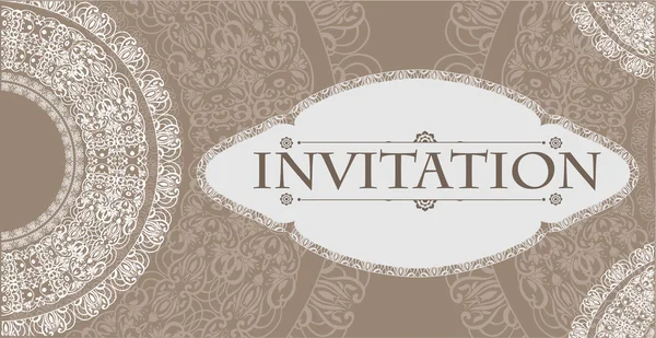 Tarjeta de invitación — Foto de Stock