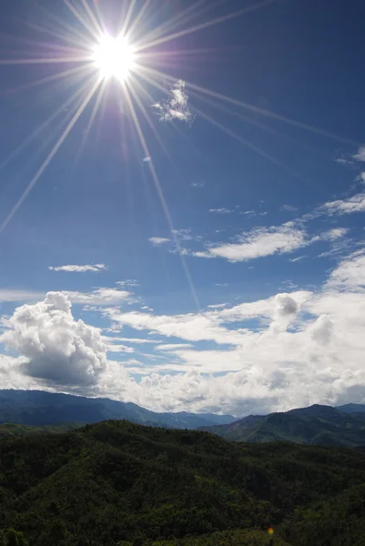 stock image Sun Shining Bright In The Skies