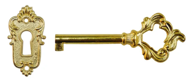 Vintage anahtar — Stok fotoğraf