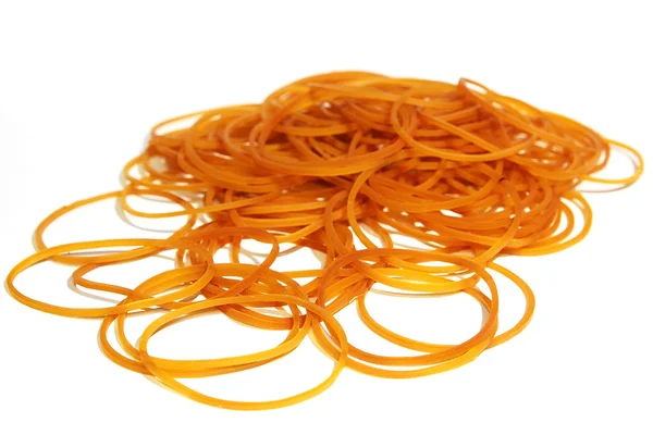 stock image A pile of rubber bands