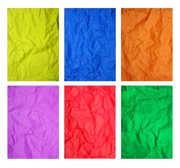 Текстура цветной бумаги — стоковое фото