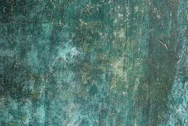 Старая зеленая стена — стоковое фото